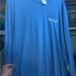Blue Kroger Company Men's Shirt